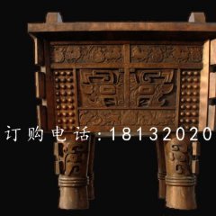 大連星海國(guó)際游樂(lè)場(chǎng)銅鼎4米高