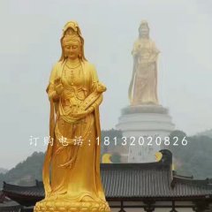 觀音菩薩銅雕，大型佛像雕塑