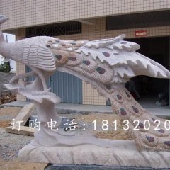 孔雀石雕，公園動物石雕