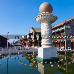 風(fēng)水球石雕，景區(qū)景觀石雕