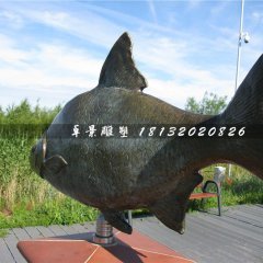 銅雕魚，廣場(chǎng)動(dòng)物銅雕