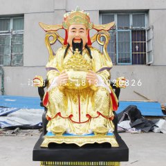 財(cái)神爺?shù)袼?，玻璃鋼神? width=