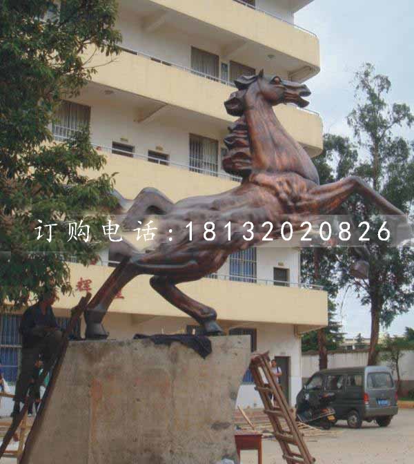 奔馬銅雕 校園景觀銅雕