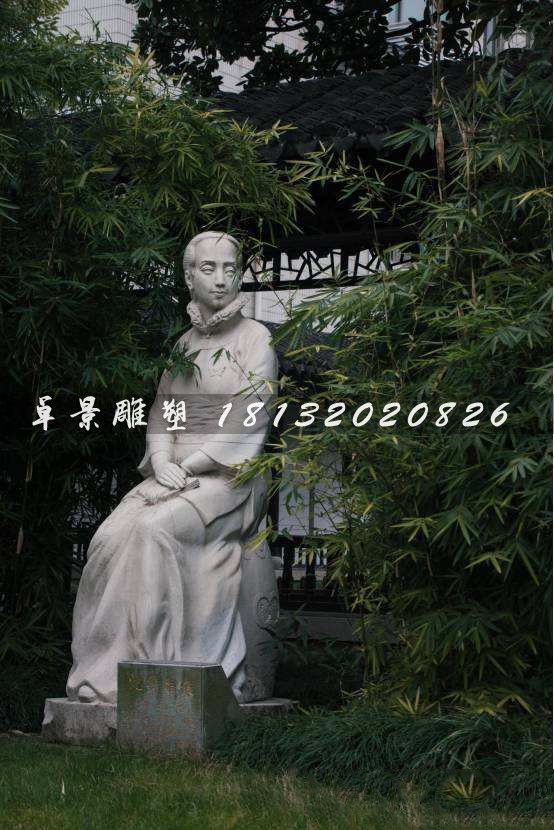 沈壽石雕，古代人物石雕